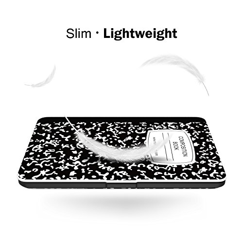 MoKo Kindle Paperwhite Hülle – Ultra Leightweight Schutzhülle Smart Cover mit auto Sleep / Wake Funktion für Alle Kindle Paperwhite (2016 / 2015 / 2013 / 2012 Modelle mit 6 Zoll Display), Notizbuch Schwarz - 9
