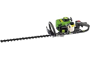 Draper Expert 22.5cc Petrol Hedge Trimmer 750W | 2 -Stroke 7000rpm Engine | 500mm x 30 mm Cutting Length | Double Action Blades | Easy Start Priming Bulb| Pruning Gardening Tool | 32319