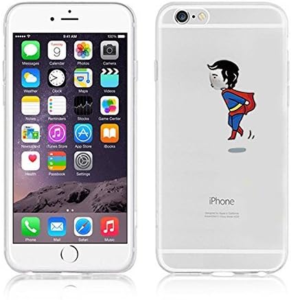 New Marvels Avenger Transparent Clear TPU Soft Case For Apple iPhone 7 Plus SUPERMAN