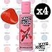 Crazy Colour Semi Permanent Hair Dye By Renbow Fire No.56 (100ml) Box of 4