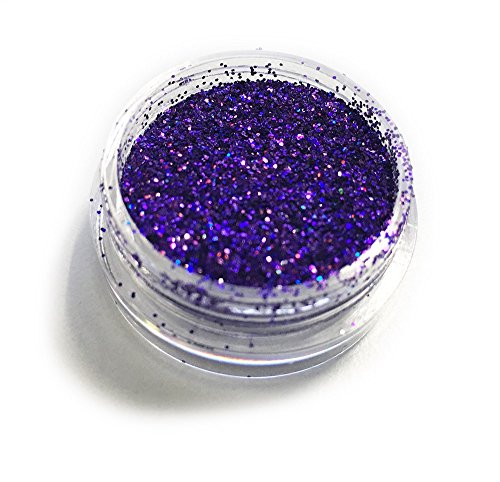Dark Purple Laser Eye Shadow Loose Glitter Dust Body Face Nail Art Party Shimmer Make-Up