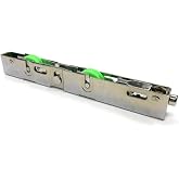 AZRAYAPI Pvc Pimapen Sliding Sliding Door Wheel Steel Body Green Sliding Wheel (2 Pieces)