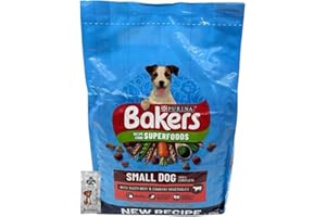 AETN Creations Bakers Small Dog Food Delicious and Nutritious Pack with Premium Beef and Nutrient-Rich Vegetables 2.85Kg Superfood with AETN Jerky Treat
