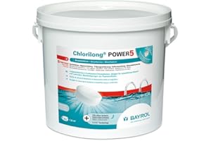 Bayrol Chlorilong Power 5 Galets de chlore 5 kg weiß