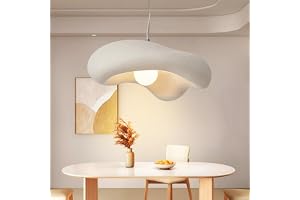 Lfoute Wabi-Sabi Hängande Lampa Kreativ Taklampa För Blommor E27 Modern Hänglampa Matbordslampa Nordisk Stil Sovrum Vardagsrum Matsal Kök Hänglampa Ljuskrona För Barnrum Art Déco Blaken Brun,30cm