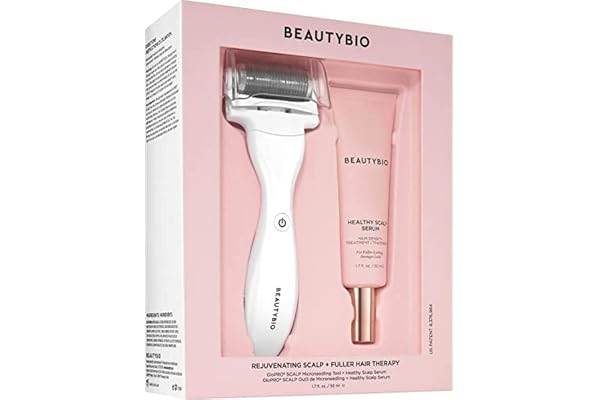 BeautyBio Sérum sain pour cuir chevelu, traitement de densité capillaire pour des cheveux plus forts et un cuir chevelu plus propre