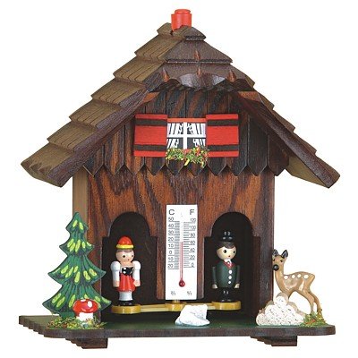 Wetterhaus aus dem Schwarzwald TU 73 dunkel