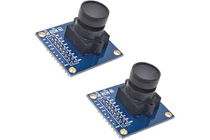 HiLetgo 2pcs OV7670 640x480 0.3Mega 300KP VGA CMOS Camera Module I2C for Arduino ARM FPGA