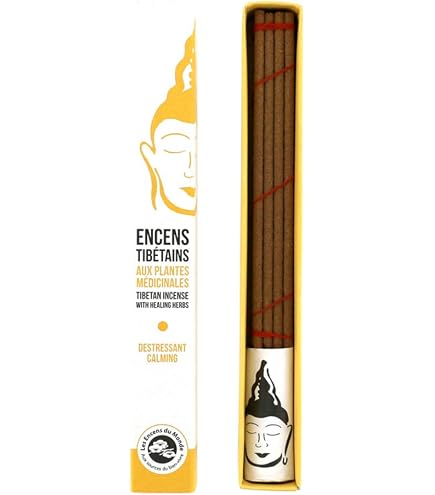 Bastoncini Incenso Tibetano Curativo - 24 Pezzi Da 14 Cm - Formula Tradizionale Dr. Pasan Yonten