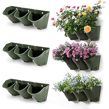 GARDENA NatureUp! Basis Set vertikal mit Bewässerung: Pflanzenwand zur