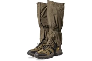 HSAJS Outdoor Gamaschen 210d wasserdichte Gamaschen Fabric Boot Gamaschen Zum Wandern Trekking Klettern Jagen Und Skifahren Unisex