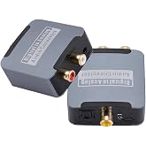 Lunatic 6548 Dijital To Analog 3.5mm Optik Ses Tos &Ccedil;evirici D&ouml;n&uuml;şt&uuml;r&uuml;c&uuml; Adapt&ouml;r Koaksiyel ya da optik dijital ses girişinden 