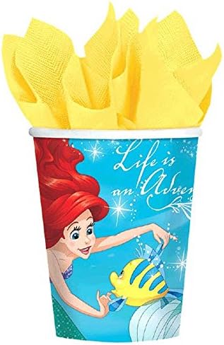 Ariel the Little Mermaid 'Dream Big' 9oz Paper Cups (8ct)