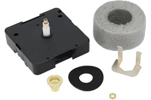 PUREgrey UTS Movimiento de Pared de Cuarzo/Péndulo 838/817 en Todas Las Longitudes de Esfera 11/13/16/20/26 Movimiento de Reemplazo (Anteriormente Junghans)