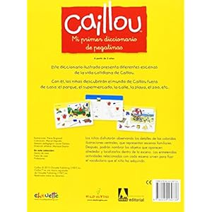 Caillou. Fuera de casa: ¡Con actividades y más de 40 pegatinas! (Diccionarios temáticos)