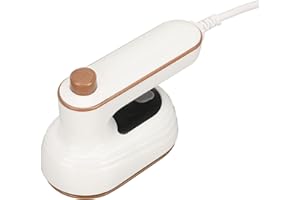 FOCKET Mini żelazko, Przenośne Ręczne żelazko Parowe z Obracanym o 180 ° Składanym Uchwytem, ​​Parownica Podróżna z Szybkim Nagrzewaniem 3s Parownica do Odzieży do Szycia, Pikowania,