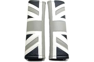 BJJS 2 fundas de cojín para cinturón de seguridad de coche, protección de hombro, para todos los Mini Cooper