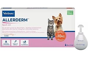 Virbac SAC ALLERDERM Spot-ON 2 ml 6 Pip < 10 Kg