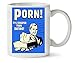 Produktbild Porn It'S Cheaper Than Dating! Funny Poster Klassische Teetasse Kaffeetasse