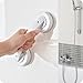 Produktbild home-organizer Tech Multifunktions ohne Bohren 20,3 cm Länge Saugnapf Haltegriff Badewanne Griff Badezimmer Armlehne Balance Assist Bar mit Starke Saugnäpfe weiß