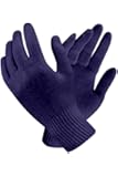 Bon Organik Reusable Blue Knitted Hand Gloves (Pack Of 10)