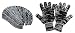 Gajraj Black Textured Beanie & Hand Gloves (Combo) RS.499.00