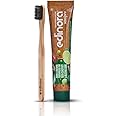 EDINORA Sensipro 45g Ayurvedic Toothpaste For Sensitivity & Bleeding Gums | No Sls, Parabens | Edinora Clove infused Neemwood Toothbrush | Charcoal infused soft bristles | Combo Pack