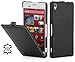 Produktbild StilGut® UltraSlim Case, Tasche aus Leder für Sony Xperia Z3, schwarz