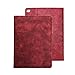 Produktbild MaxiRel iPad Case Hülle iPad Air 2 iPad 9.7 Zoll Hülle Burgunderrot Schutzhülle Neues Desgin MaxiRel Auto Aufwachen/Schlaf Funktion Wickelfalz Ledertasche mit Multi Ständer Schutzcase