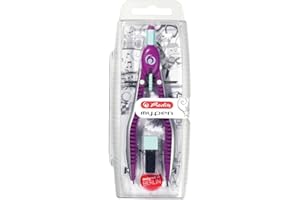 ‎HERLITZ Herlitz 11122348 Zirkel Schnellverstellzirkel rosa/minze