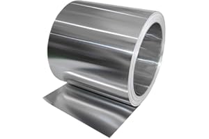 150Mmx1000mm SOFIALXC1060 Alluminio Striscia di Alluminio Sottile Foglio Piatto DIY Materiale Wall Board Rondella in Metallo,0.3mm Thick