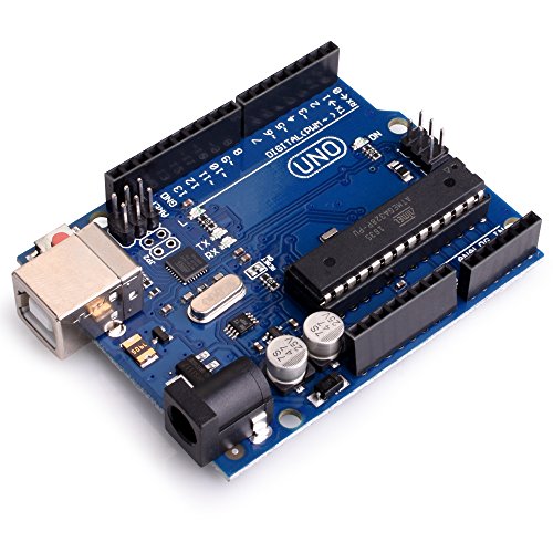 Quimat Arduino CNC Kit mit Schrittmotor, CNC Schirm V3.0 + UNO R3 + 4 PCS A4988 Treiber + Nema 17 Schrittmotor für 3D Drucker Printer CNC, GRBL Kompatibel - 4