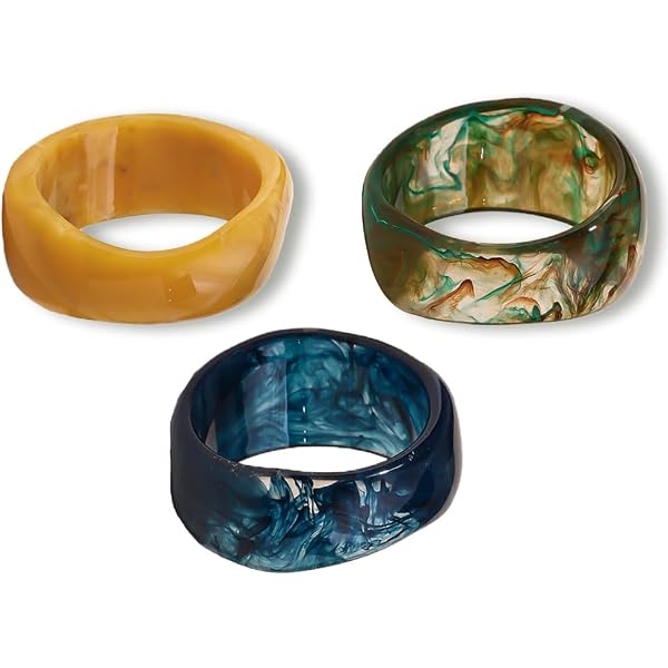 Bracelet En Résine élégant Pour Femme - Design Moderne Et Coloré - Bijou Hypoallergénique Pour Toutes Occasions