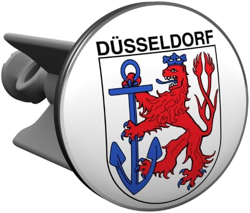 Plopp Sink Plug Crest of Düsseldorf, Plug, for Wash Basin, Drainage