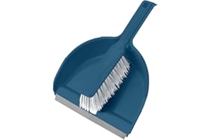 1001KDO POUR LA MAISON Pelle et balayette bleu paon