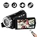 Produktbild Videokamera Camcorder Full HD 24.0 MP Digitalkamera 1080 P 3.0" INCH LCD Nachtsicht Vlogs Kamera-Pause-Funktion incl fernbedienung unterstützung tripod