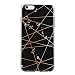 Produktbild Handyhülle iphone ,Dewanxin iphone7/8 plus TPU Full Pack Kreativer Marmor Telefon Hülle Design ,Stoßfest Tasche/Telefon-Kasten /Handytasche /Holster/Hüllen & Cases/Ultra Dünne Rundum-schutz Kratzfeste Silikon Hülle Bumper Kratzfeste,Scratch-Resistant Schale Protective Skin Handyhülle Ultra Slim Reisetasche (Handyhülle iphone7/8 plus, Schwarz)