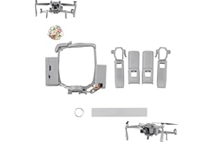 iEago RC Airdrop System per DJI Mavic Air 2 / Air 2S Sgancio Drone per Pesca Dispositivo di Trasporto con Carrello Atterraggio, Sgancio Pesca Esca Cerca Salvataggio Accessori