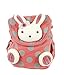 Labebe Baby Rucksack/Rucksack Kindergarten/Lässig Kinderrucksack/Vorschulrucksack/Kleiner Rucksack Kinder/Kindergartentasche/Anti Verloren Rucksack/Baby Backpack/Kindergarten rucksack mit Anti-Verloren Leine, Roter Hase,Kinderrucksack Rot