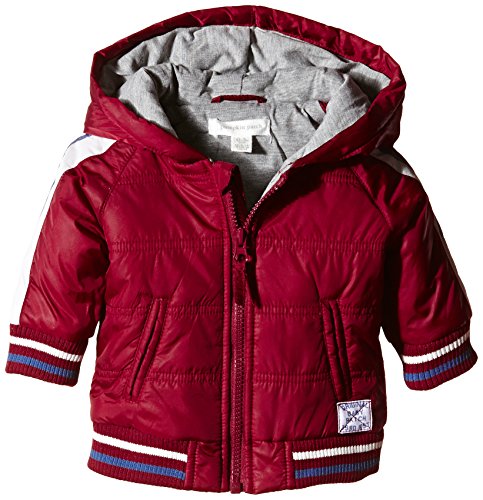 Pumpkin Patch Baby-Boys Puffer Jacket, Maple Red, 6-9 Months (Manufacturer Size:6-12 Months)