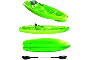 BIG MAMA KAYAK Canoa monoposto Gil 2.0 misura 254 cm Big Mama con seggiolino e pagaia