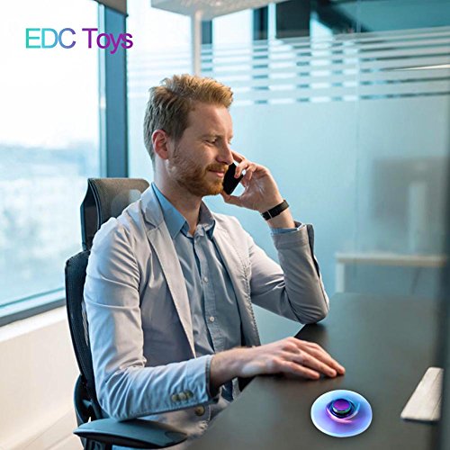 DELICACY Quadrilatero Fidget Hand Spinner, Antistress Fidget Mano Dito Spinner, EDC Spin Widget Focus Giocattolo Perfetto per Ragazzi ed Adulti - 6
