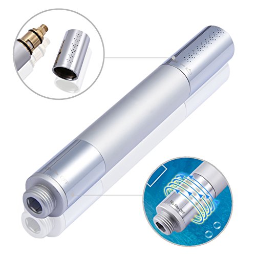 DSIKER®Wellness Hoher Druck Wasserspar Duschkopf,2 Jet Brausekopf,Bidet Dusche Intimdusche Hundedusche Spraybrause,Wasserdruck einstellbar,massiv Messing verchromt,Doppel Verschlungene Edelstahlschlauch und winkelverstellbare Handbrause Saugleistung Wandhalterung,Wellnessbrause, Brausekopf - 3