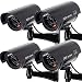 4 PACK Outdoor Indoor Simulated Cameras Dummy Security Camera Simulation Monitor Blinking Light CCTV SURVEILLANCE Black RS.6084.00