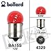 Produktbild Birne / Lampe BA15S 12V 10W ROT