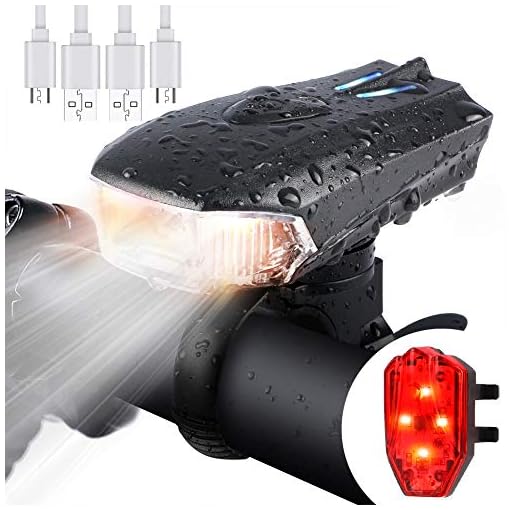 Luce Posteriore Bici Da Corsa Garmin Cuore - Luce Posteriore A LED Per Bicicletta, 5 Modalitu00e0 Di Illuminazione, Ricarica USB, Impermeabile IP64 Luce Bicicletta Posteriore - Foto 11