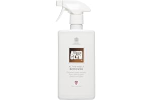 Autoglym Active Insect Remover, 500ml - Bug Remover For Cars, Quick and Effective Car Care Solution Dissolves Insect Remains From Vehicle Paint, Plastics and Glass