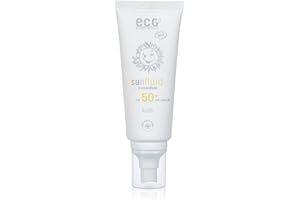 eco cosmetics Kids Sunspray LSF50+, wasserfest, vegan, ohne Mikroplastik, Naturkosmetik für Gesicht und Körper, 1 x 100 ml