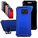 Price comparison product image Samsung Galaxy S7 Case, Samsung S7 Cover, KUAWEI - Shockproof Impact Resistant Hybrid Heavy Duty armor case Dual Layer Armor Hard Plastic And Bumper Protective Cover Case with Kickstand for Samsung Galaxy S7 blue