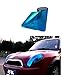 Produktbild Sport family Auto Scheinwerfer Folie Tönungsfolie Aufkleber 200cm x 30cm für Scheinwerfer, Rückleuchten, Stoßfänger, Haubenhaube, etc(Verfärbung Blau)